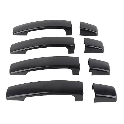 HELEVIA Hochglänzende Schwarze Außentürgriffs Deckung Schutz für Sport 200-2010 mit ABS -Material, Einfacher Installation, Stilvolles Design, Verbesserung der Eleganz HELEVIA Hochglänzende Schwarze Außentürgriffs Deckung Schutz für Sport 200-2010 mit ABS -Material, Einfacher Installation, Stilvolles Design, Verbesserung der Eleganz von HELEVIA