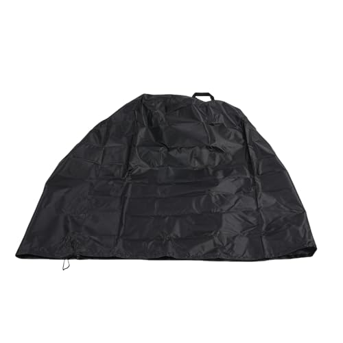 HELEVIA Holzhacker -Shredder -Abdeckung, Silberbeschichtete Oxford -Stoffstoff Staubdesteller Regenblatt Mulcher Abdeckung, für den Freien von HELEVIA