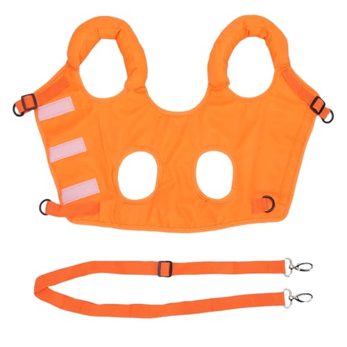 HELEVIA Hundeaufzugsgurt, Multifunktion Tragbare Gepolsterte Haustierstütze Lift -Sling -Träger, Hundeaufzug, für die Fahrt Im Freien (XL) von HELEVIA