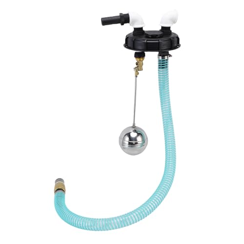 HELEVIA IBC Container Deckel DN150 mit Pumpenverbindung 90 Grad Ellbogen 25mm Schlauch PP IBC Regenwasser Sammlung Container Deckel, Lüftungsfunktion für Sichere Lagerung HELEVIA IBC Container Deckel DN150 mit Pumpenverbindung 90 Grad Ellbogen 25mm Schlauch PP IBC Regenwasser Sammlung Container Deckel, Lüftungsfunktion für Sichere Lagerung von HELEVIA