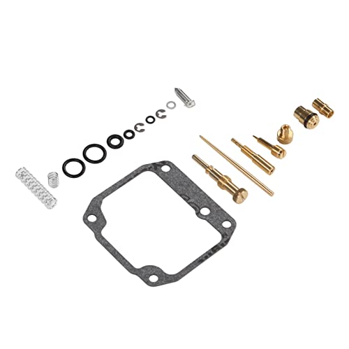 HELEVIA Metallgarburetor Reparatur Rebuild KIT Ersatz für LT160 LT160E 1989-1992, Carb Reparatur-Teil-Kit mit Einfacher Installation, Leichte Gewicht, für den Bequemen Gebrauch von HELEVIA