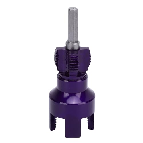 HELEVIA PVC -Rohrgewinde, G3/4 Integrierter Interner Externer Rohrgewinde -Schneidwerkzeug, Elektrischer Bohrer Kompatibler Hex -Schaft -Anschlüssestange für Elektrische Bohrer von HELEVIA