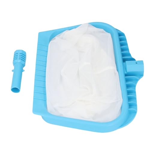 HELEVIA Professionelles Pool -Skimmernetz, Schwimmblattschwake mit Austauschbarem Netz, Leichtem Rahmen, Ergonomischem Griff, Zum Entfernen von Blätternabfällen von HELEVIA