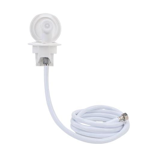 HELEVIA RV -Duschauslöser Kopf mit Schlauchwasser Spart Im Freien RV Duschkit für Schiffe Yachts Mobile Home (4m / 13,1ft -Schlauch) von HELEVIA