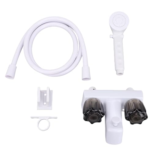 HELEVIA RV -Duschhahn mit Schlauch und Kopf -RV -Badewanne und Duschdiverter -Wasserhahn für 2 Loch 4 -Zoll -Öffnungen HELEVIA RV -Duschhahn mit Schlauch und Kopf -RV -Badewanne und Duschdiverter -Wasserhahn für 2 Loch 4 -Zoll -Öffnungen von HELEVIA