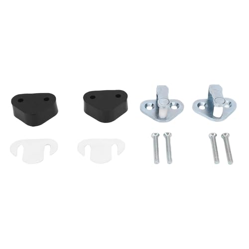HELEVIA Robustes Türschließer-Abstandshalter-Kit, MUC7809, Langlebiger Ersatz für Defender 90/110/130 mit Hochschlagfesten Materialien für die Modelle ab Bj. 2008, Vorne und Hinten von HELEVIA