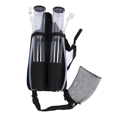 HELEVIA Rucksack -Getränkespender, 6L Dual Tank Outdoor Tragbares Getränk Bier Weinspender für Party Bar Camping von HELEVIA