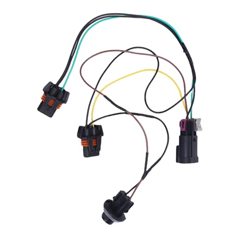 HELEVIA Scheinwerfer Kabelbaum Verbesserte Beleuchtungsleistung Stabile Verbindung 16530756 Ersatz für Grand Prix 2004-2008 HELEVIA Scheinwerfer Kabelbaum Verbesserte Beleuchtungsleistung Stabile Verbindung 16530756 Ersatz für Grand Prix 2004-2008 von HELEVIA