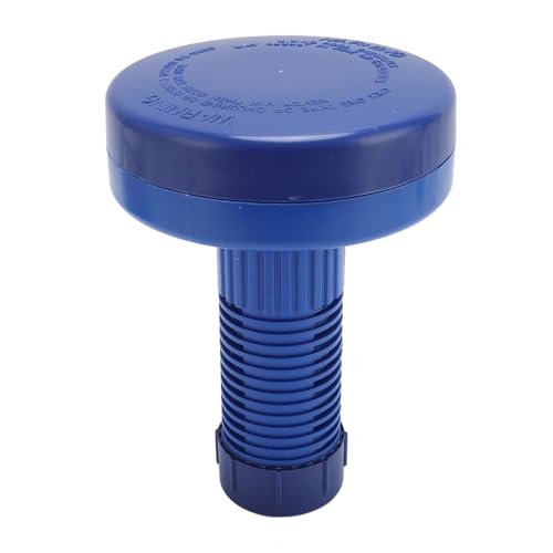 HELEVIA Schwimmbad Schwimmender Spender, Plastiktierbarer Rotat -Wasser -Floater -Spender mit Maßstab, Einstellbarer Durchflussrate für Whirlpools -Spa -Brunnen von HELEVIA