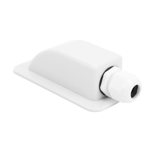 HELEVIA Solar EIN Kabeleingangsdrüsendach Solar Panel Junction Box RV Boat -Wasserdichtung Kabel Drüse für Alle Kabeltypen 6 mm²²²² 2m² (Weiß) von HELEVIA