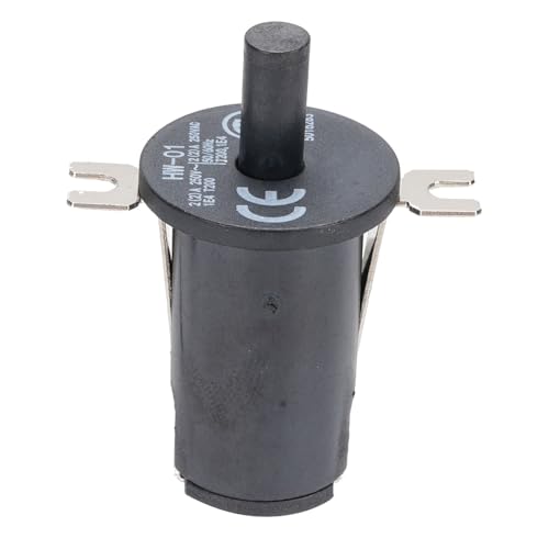 HELEVIA Toppers Deckel Schalter Ersatz für Master Built 560 800 1050 XL Digital Holzkohle Grill Raucher 450 °C Hochtemperatur-tolerante Hüpfer Tür Schalter von HELEVIA