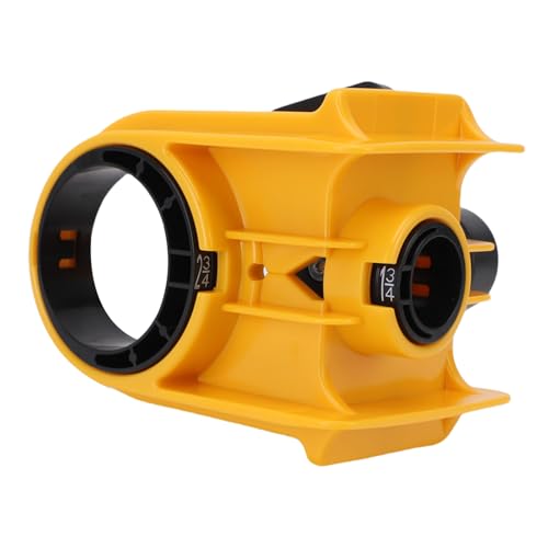 HELEVIA Türverriegelungslochsäge Set Gelb 1 3/8in 1 3/4in Dual Metall -Türschloss Installationskit für Holzmetallrahmen von HELEVIA