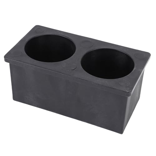 HELEVIA Universal Cuphalter, Geeignet für 9400 9500 9600 9410 9510 9610 Rasengartentraktor PETG Doppelbecher Getränkehalter von HELEVIA
