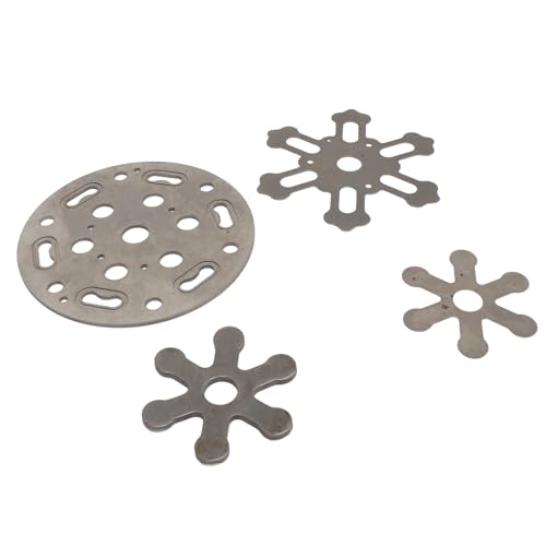 HELEVIA Wechselstromkompressorventilplatte Auto Klimaanlage Kompressorventilschild -Dichtung Ersatz für SD 6v12 Set von 4 von HELEVIA