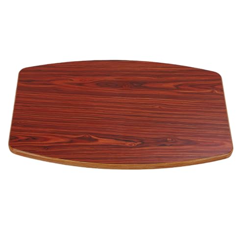 HELEVIA Wohnmobil Desktop Braune Holzkörner Rotes Rosenholz Regenbeschichtete Finish Yacht Boot Deck Tischplatte von HELEVIA