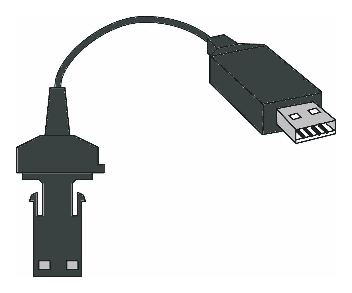 HELIOS PREISSER Messschieber, Datenkabel für USB Opto von HELIOS PREISSER