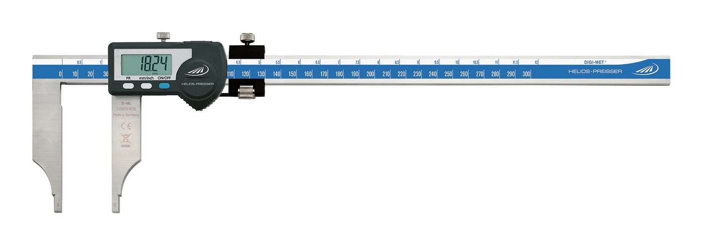 HELIOS PREISSER Messschieber, Digitaler 1000 mm 1000 mm ohne Spitzen mit Feineinstellung von HELIOS PREISSER