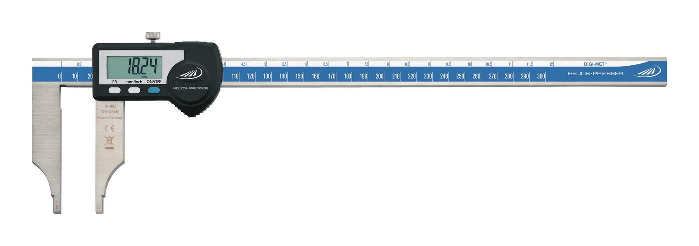 HELIOS PREISSER Messschieber, Digitaler Werkstattmessschieber 500 mm ohne Spitzen von HELIOS PREISSER