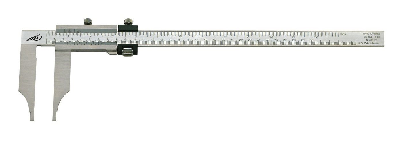 HELIOS PREISSER Messschieber, Werkstatt ohne Spitzen mit Feineinstellung 500 x 150 mm von HELIOS PREISSER