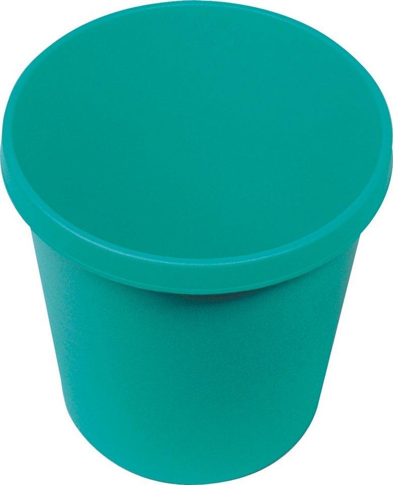 HELIT Papierkorb Papierkorb 18l grün (15 Stück) HELIT Papierkorb Papierkorb 18l grün (15 Stück) von HELIT