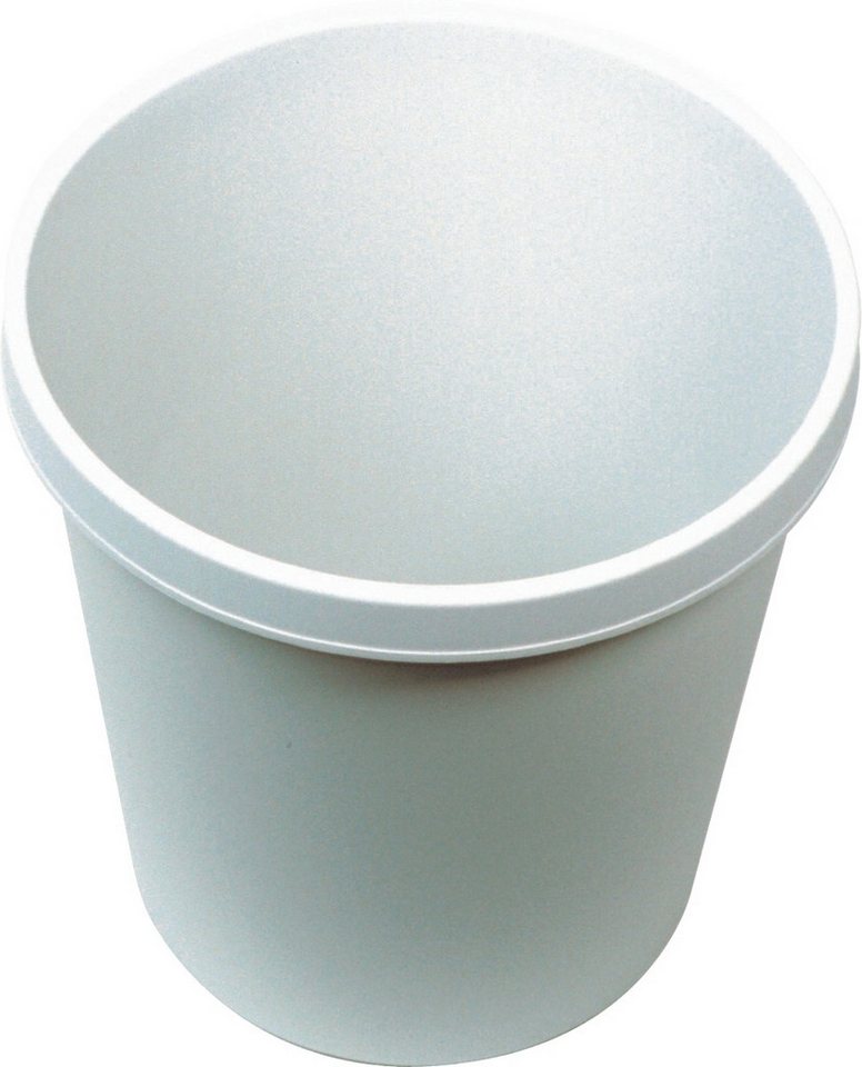 HELIT Papierkorb Papierkorb rund 18l grau (15 Stück) HELIT Papierkorb Papierkorb rund 18l grau (15 Stück) von HELIT