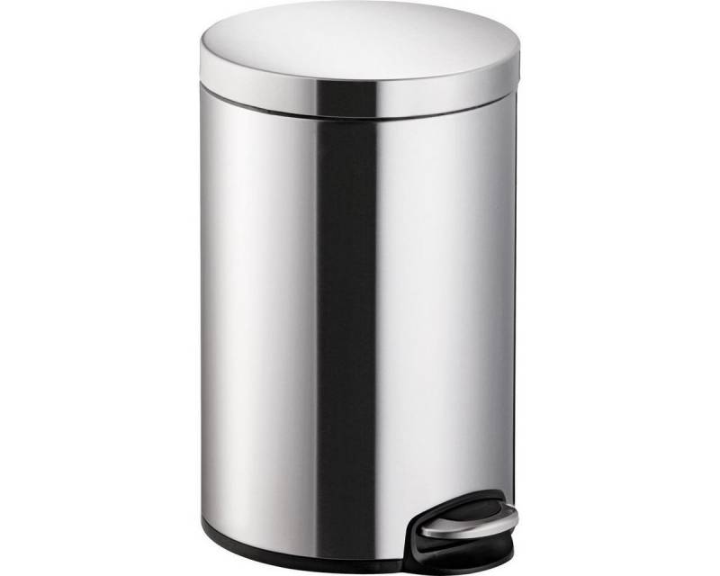 HELIT Papierkorb helit Tret-Kosmetikeimer "Classic", 5 Liter, silber von HELIT