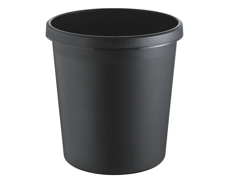 HELIT Papierkorb the german, 18 Liter, mit umlaufendem Griffrand von HELIT
