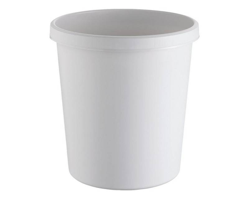HELIT Papierkorb the german, 18 Liter, mit umlaufendem Griffrand von HELIT