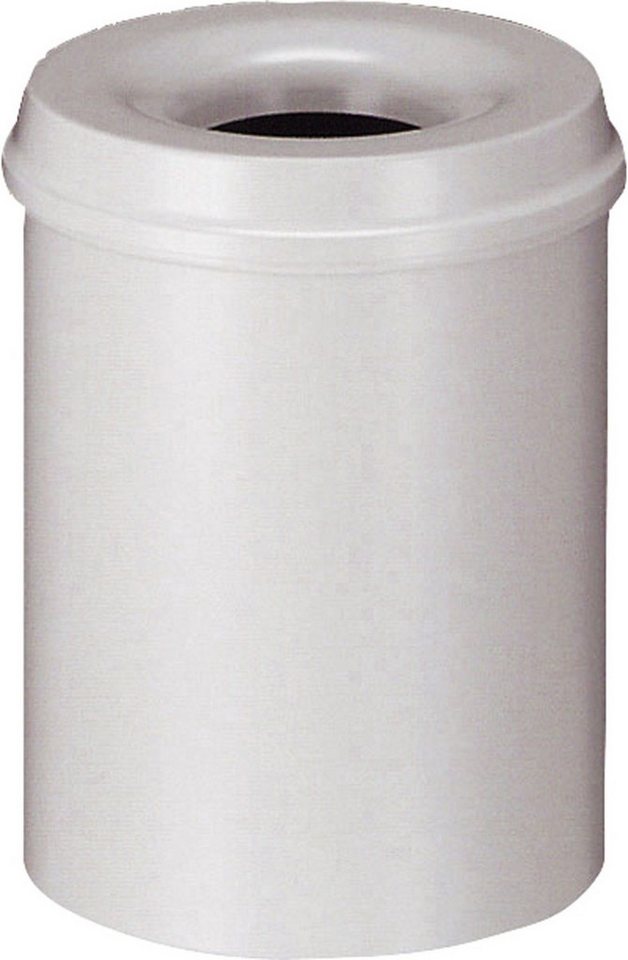 HELIT Papierkorb Papierkorb 50l Metall mit Löschkopf grau HELIT Papierkorb Papierkorb 50l Metall mit Löschkopf grau von HELIT