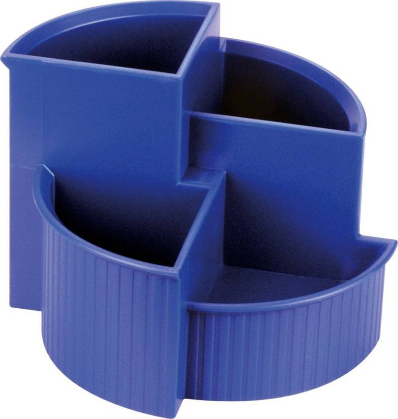 HELIT Tischaufsatz Stifteköcher Serie Linear blau von HELIT
