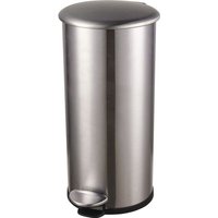 Helit - Tretabfallsammler 'the zinc' 12l D211xH423mm va silber Helit - Tretabfallsammler 'the zinc' 12l D211xH423mm va silber von HELIT