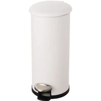 Helit - Tretabfallsammler 'the zinc' 30l D270xH623mm Stahl,pulv.weiß Helit - Tretabfallsammler 'the zinc' 30l D270xH623mm Stahl,pulv.weiß von HELIT