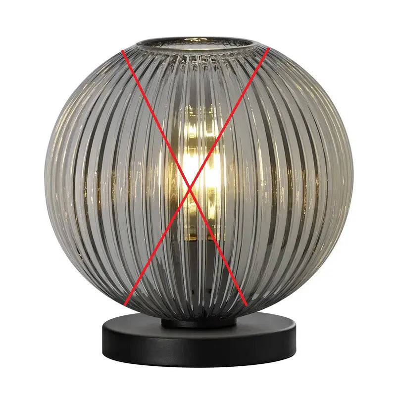 B-Ware Hell Tischleuchte Leuchte Loft Rauchglas Einflammig E27 Siehe Text/Foto B-Ware Hell Tischleuchte Leuchte Loft Rauchglas Einflammig E27 Siehe Text/Foto von HELL