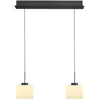 HELL Abby LED Pendelleuchte, 2-flg. anthrazit eloxiert von HELL