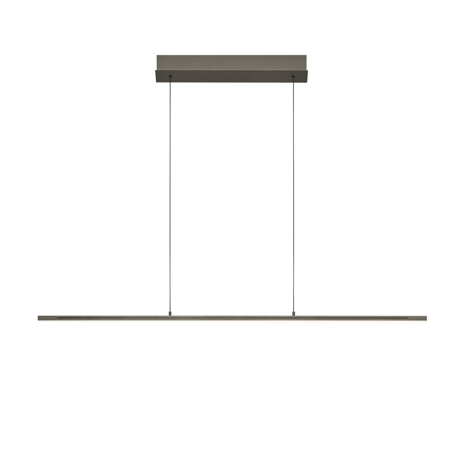 LED-Hängeleuchte Queens 2.0 CCT, taupe von HELL