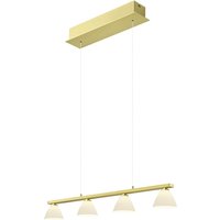 HELL Mona 20570 LED Pendelleuchte Messing matt / blank von HELL