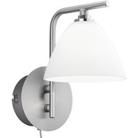 HELL Mona LED Wandleuchte Nickel matt / Chrom von HELL