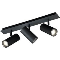 HELL Polo 70577 Deckenleuchte schwarz von HELL