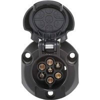 Hella - Steckdose 8-polig 12V 16A mit Deckel von HELLA