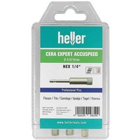 Diamant-Bohrersatz CERA EXPERT Akkuspeed 6-tlg., 6/8/10mm, hex heller von Heller