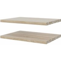 Base Regal 2 lose Regale 37x26,5, Eichendekor. von HELLIN