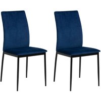 Demina Esszimmerstuhl dunkelblau von HELLIN