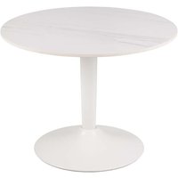 Hellin - Malta Couchtisch Ø60cm Keramik weiß. Hellin - Malta Couchtisch Ø60cm Keramik weiß. von HELLIN