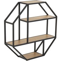 Seaford Wandregal 4 Regale Natur. von HELLIN