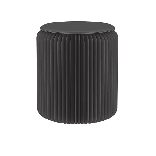 Klapppapierhocker mit PU-Kissen, 10-teiliges Set, Modernes Design Akkordeonstil tragbarer Fußhocker Ruhe Beistelltisch, 15,7 Zoll hoch, zusätzlicher Sitzplatz für Zuhause, Party, Büro, Ausstellung Klapppapierhocker mit PU-Kissen, 10-teiliges Set, Modernes Design Akkordeonstil tragbarer Fußhocker Ruhe Beistelltisch, 15,7 Zoll hoch, zusätzlicher Sitzplatz für Zuhause, Party, Büro, Ausstellung von HELLOPAPO