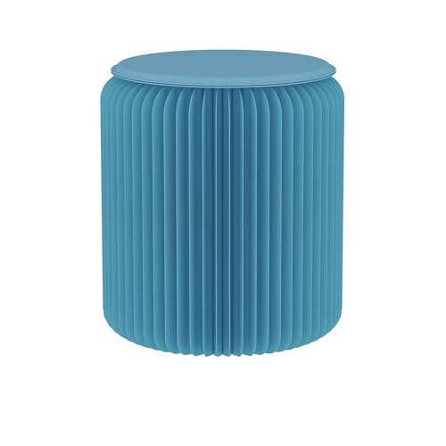 Klapppapierhocker mit PU-Kissen, 8-teiliges Set, Modernes Design Akkordeonstil tragbarer Fußhocker Ruhe Beistelltisch, 15,7 Zoll hoch, zusätzlicher Sitzplatz für Zuhause, Party, Büro, Ausstellung Klapppapierhocker mit PU-Kissen, 8-teiliges Set, Modernes Design Akkordeonstil tragbarer Fußhocker Ruhe Beistelltisch, 15,7 Zoll hoch, zusätzlicher Sitzplatz für Zuhause, Party, Büro, Ausstellung von HELLOPAPO