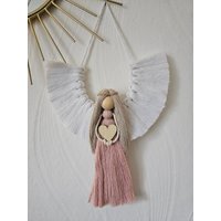 Makramee Engel, Schutzengel, Weihnachtsengel, Wanddeko Makramee Engel, Schutzengel, Weihnachtsengel, Wanddeko von HELLOworldSK