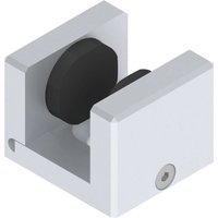 Helm - gt-s 150 Bodenführung deckenbündige Montage Glas 8-12,76 mm silber von HELM