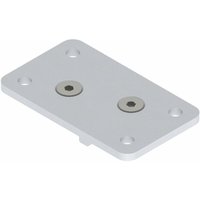 HELM 150 Deckenbefestigungsplatte Aluminium natur von HELM