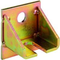 Helm - 404W Winkelbefestigung (einfach) Winkelverbinder Stahl verzinkt gelb von HELM